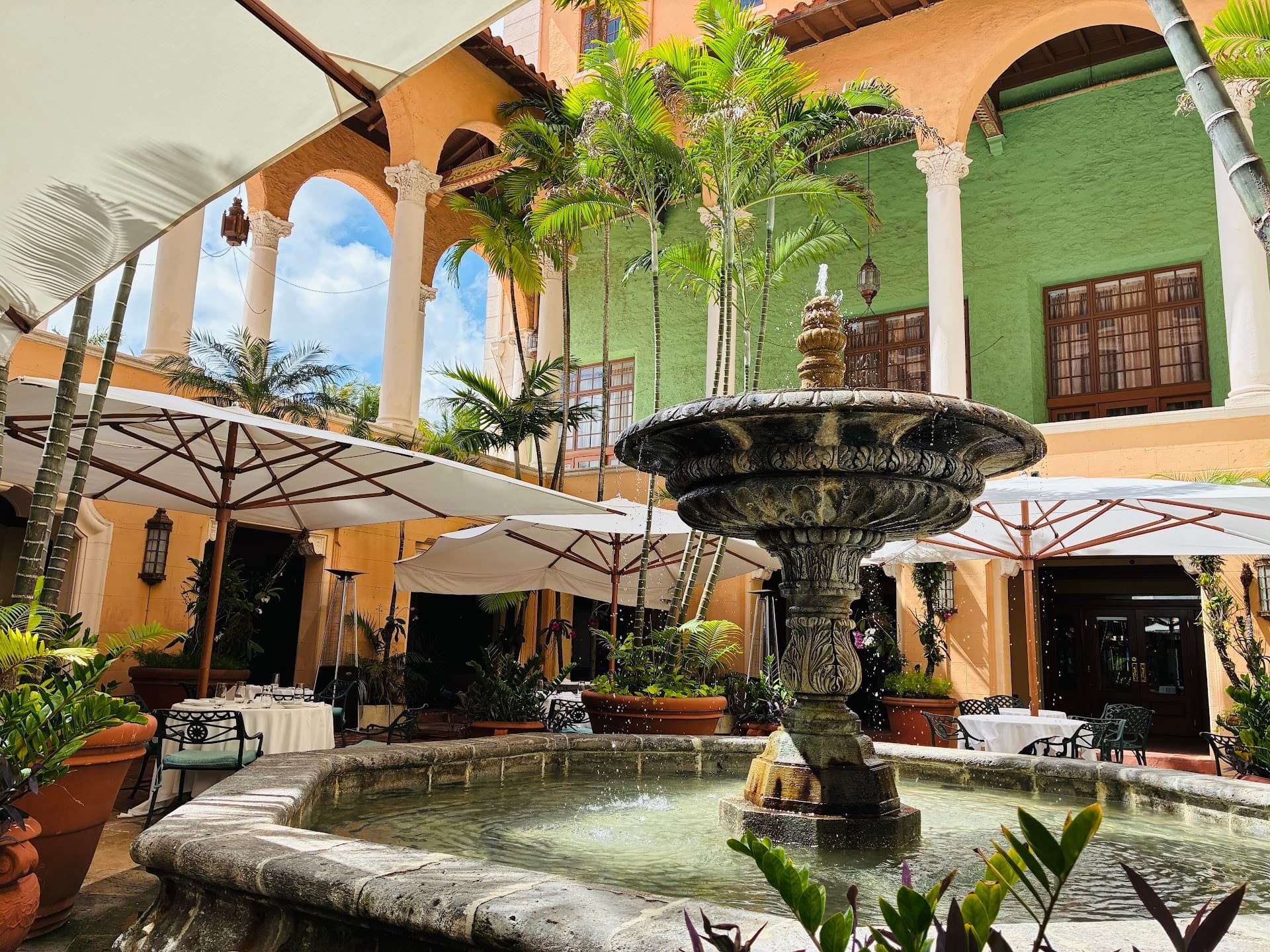 Elegant interior of Fontana Italian Biltmore Hotel Miami, Coral Gables