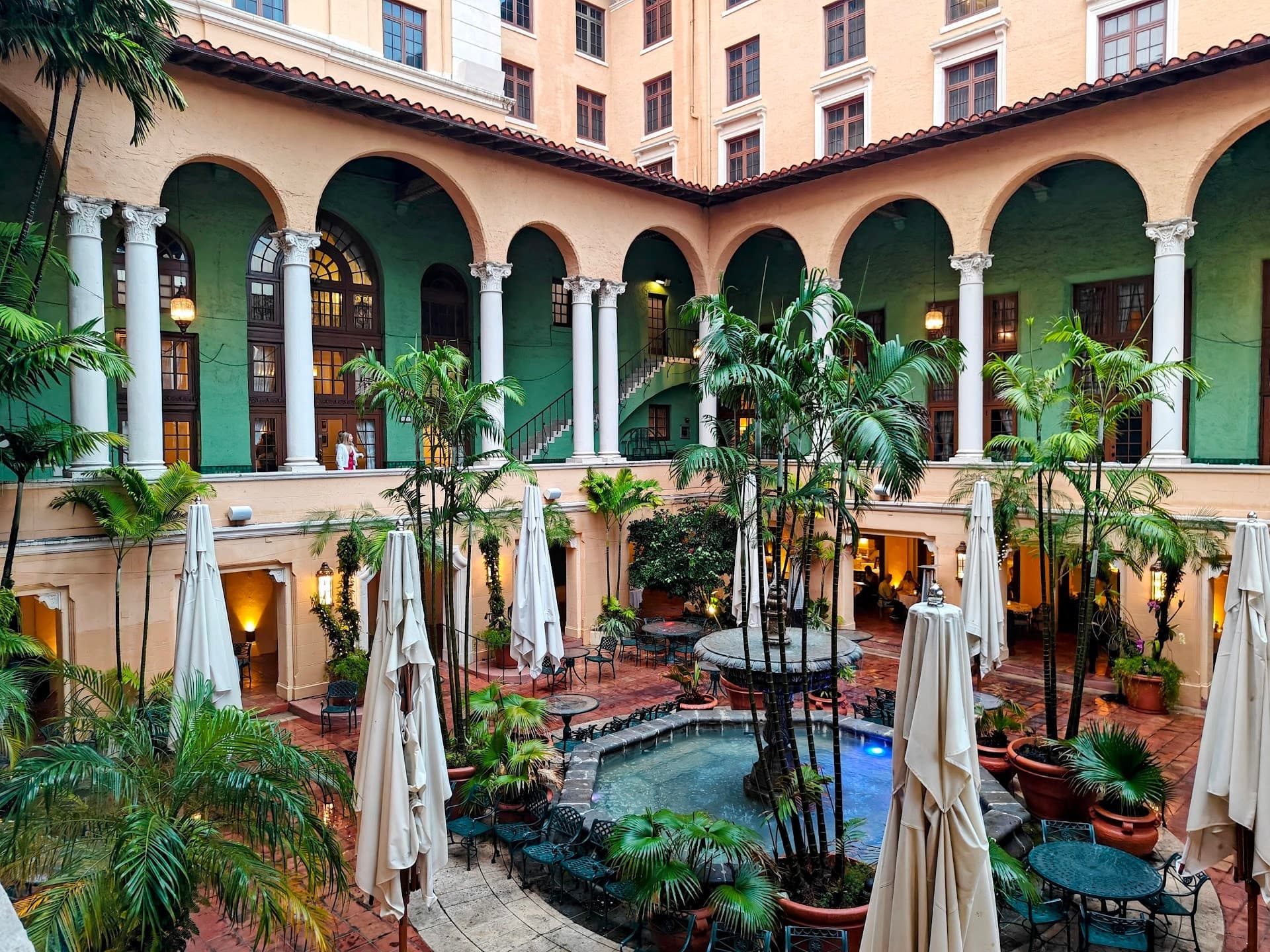 Interior view of Fontana Italian Biltmore Hotel, Coral Gables