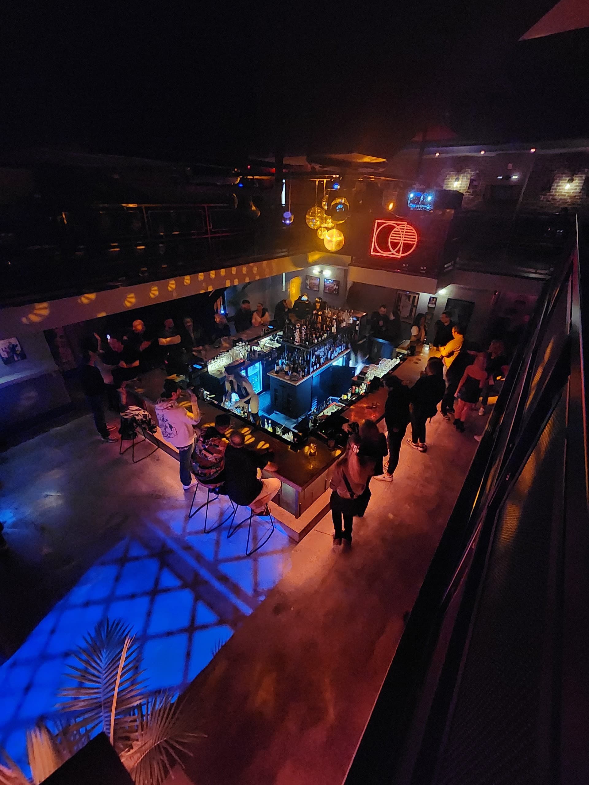 Foxhole Bar vibrant nightlife atmosphere in Miami Beach