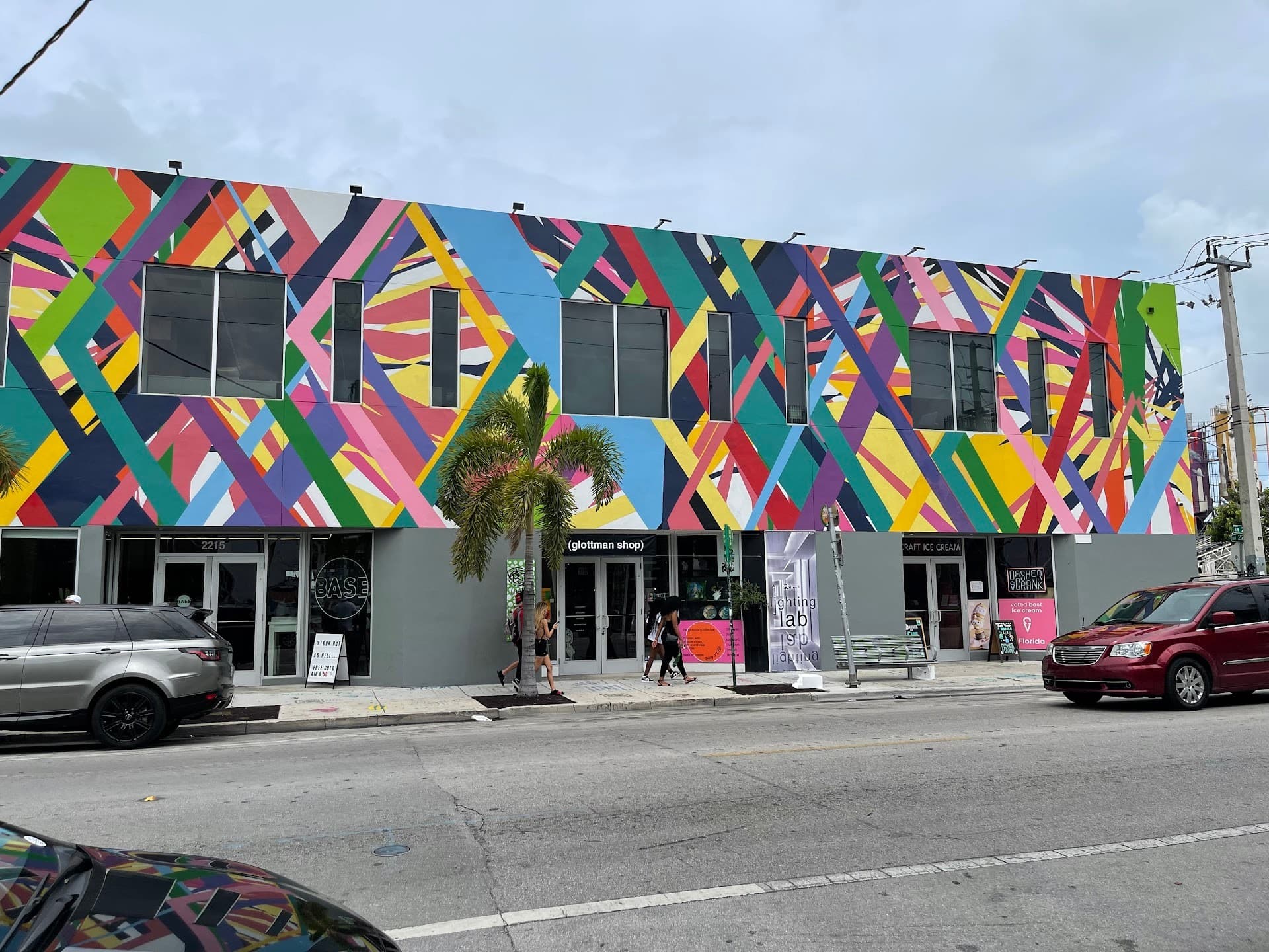 Vibrant exterior of FREEHOLD Studios in Miami