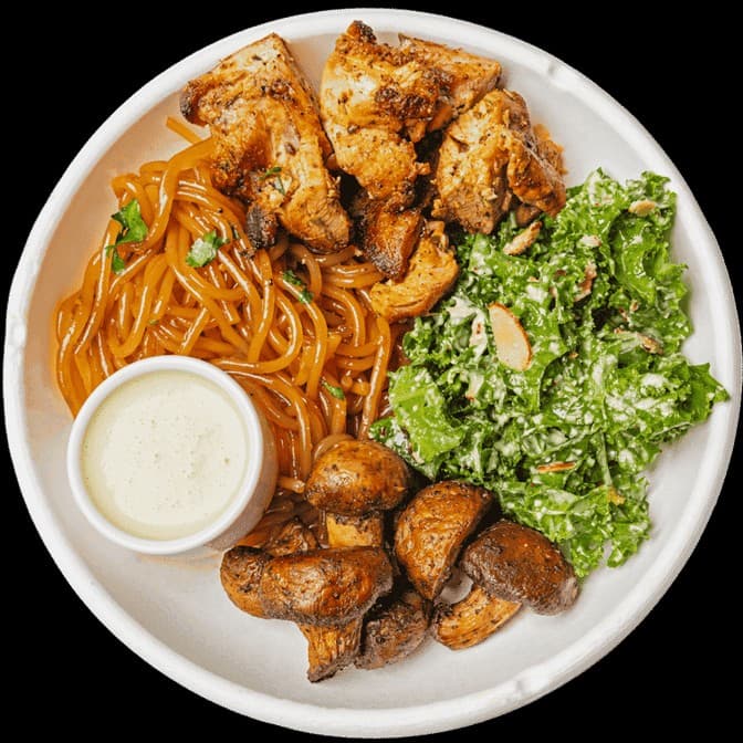 Delicious meal from Fresh Kitchen Miami Midtown