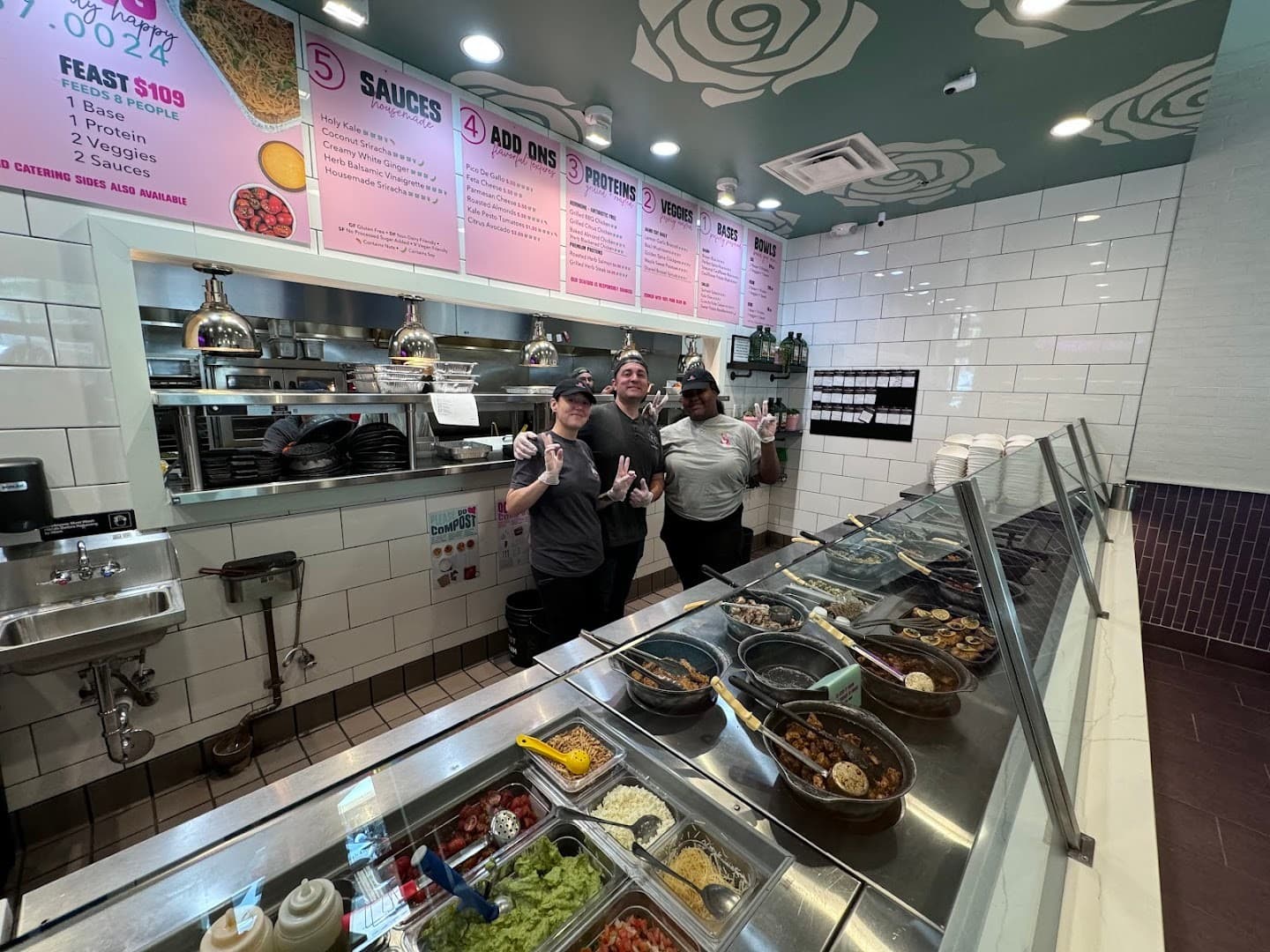 Staff at Fresh Kitchen Miami Midtown