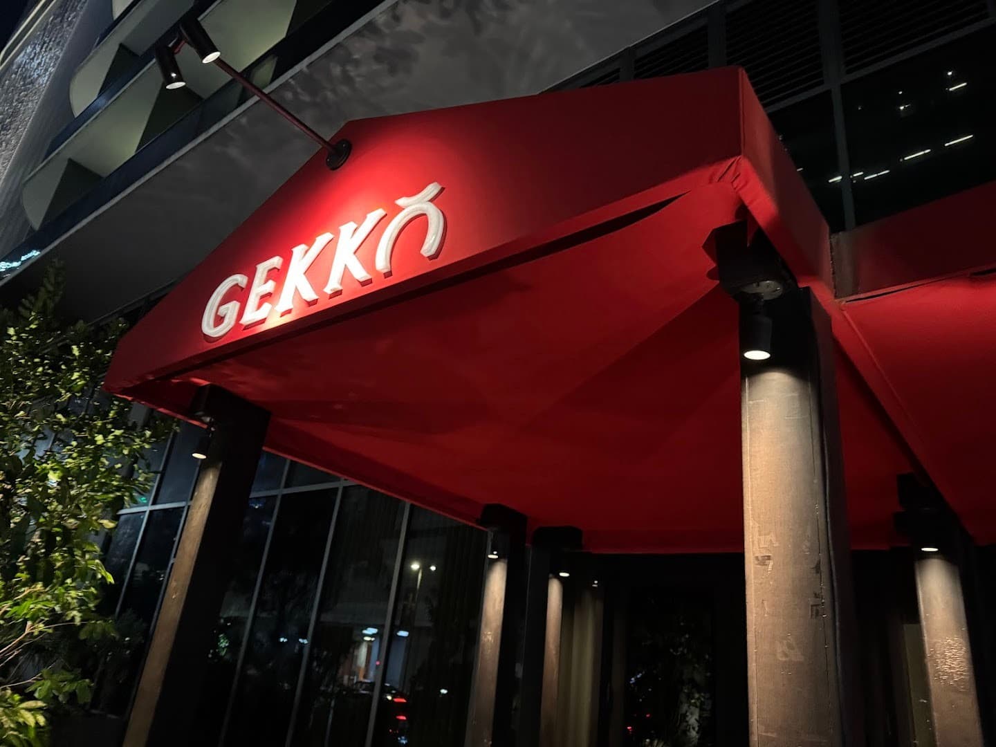 Gekko restaurant entrance in Miami