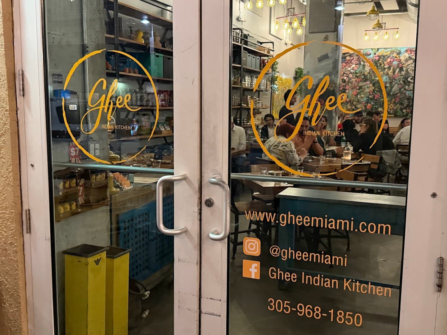 Ghee Indian Kitchen exterior view in Kendall