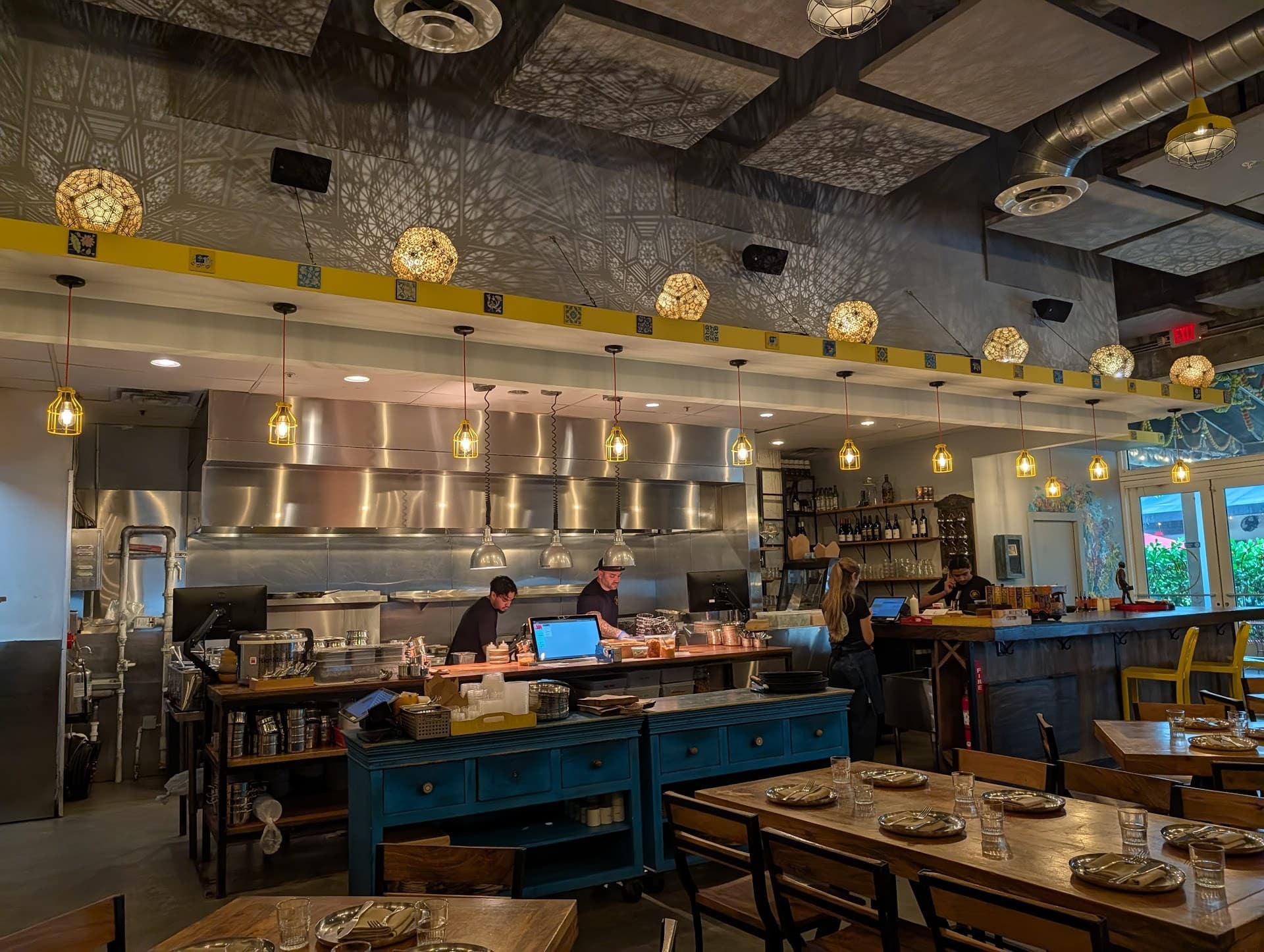 Interior view of Ghee - Dadeland restaurant in Kendall