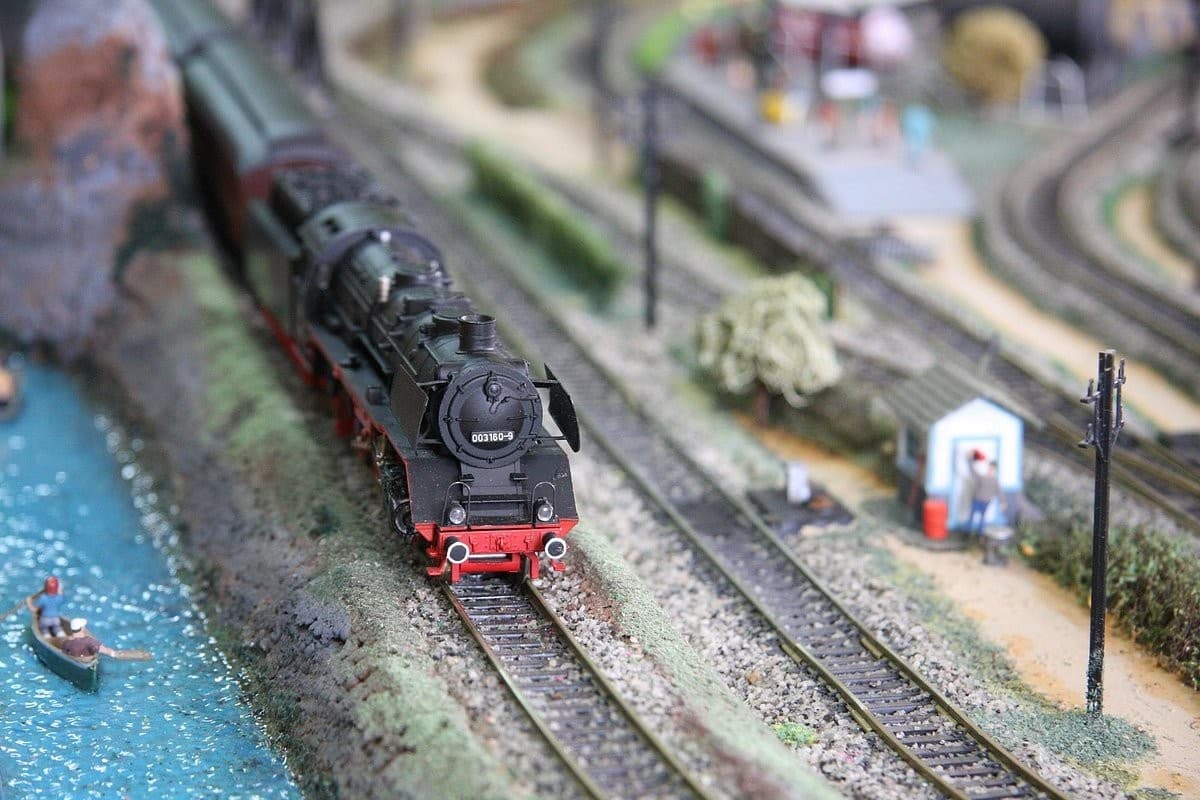 Model train exhibit at Gold Coast Railroad Museum in Miami