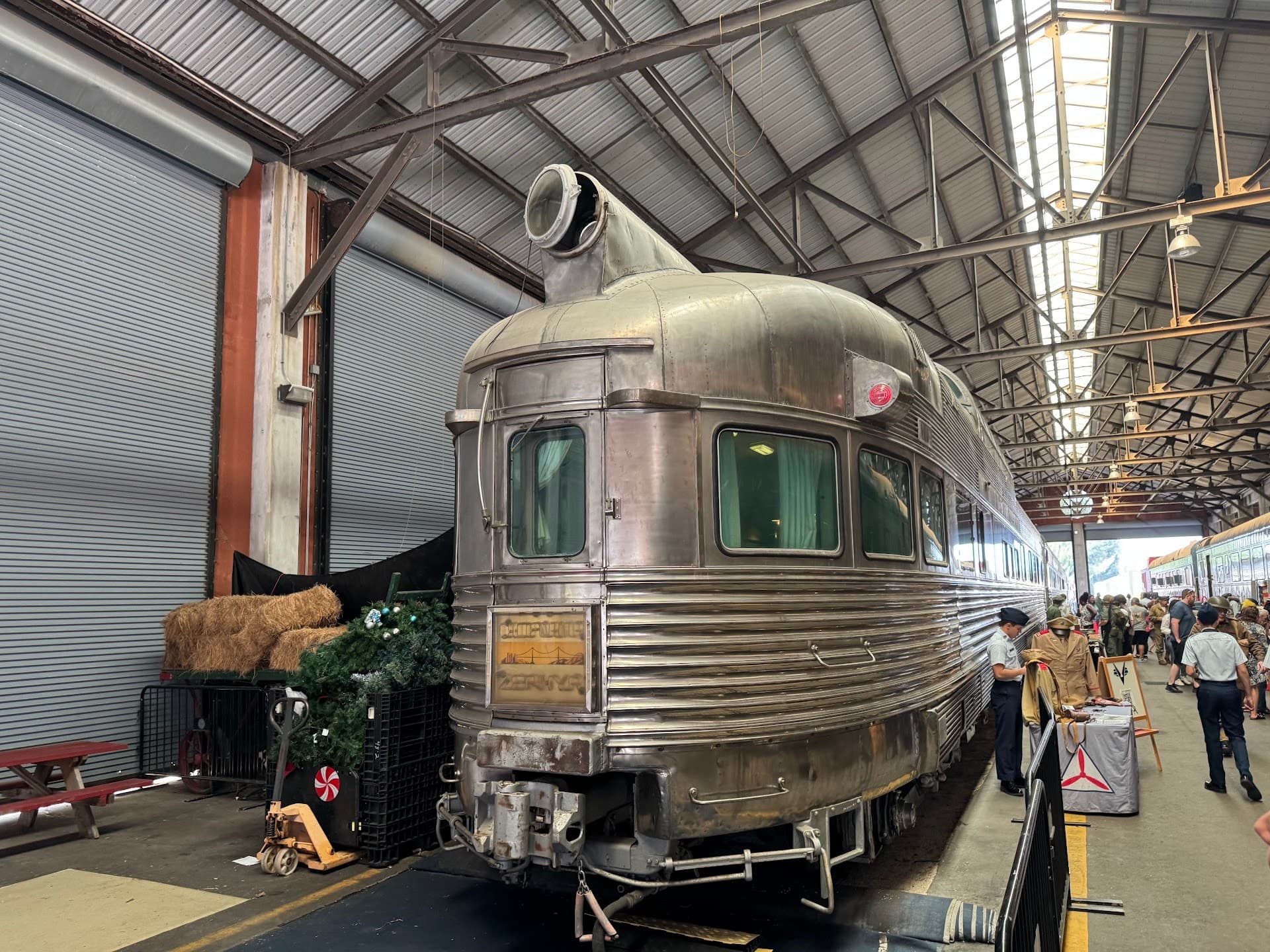 Gold Coast Railroad Museum train exhibit in Miami