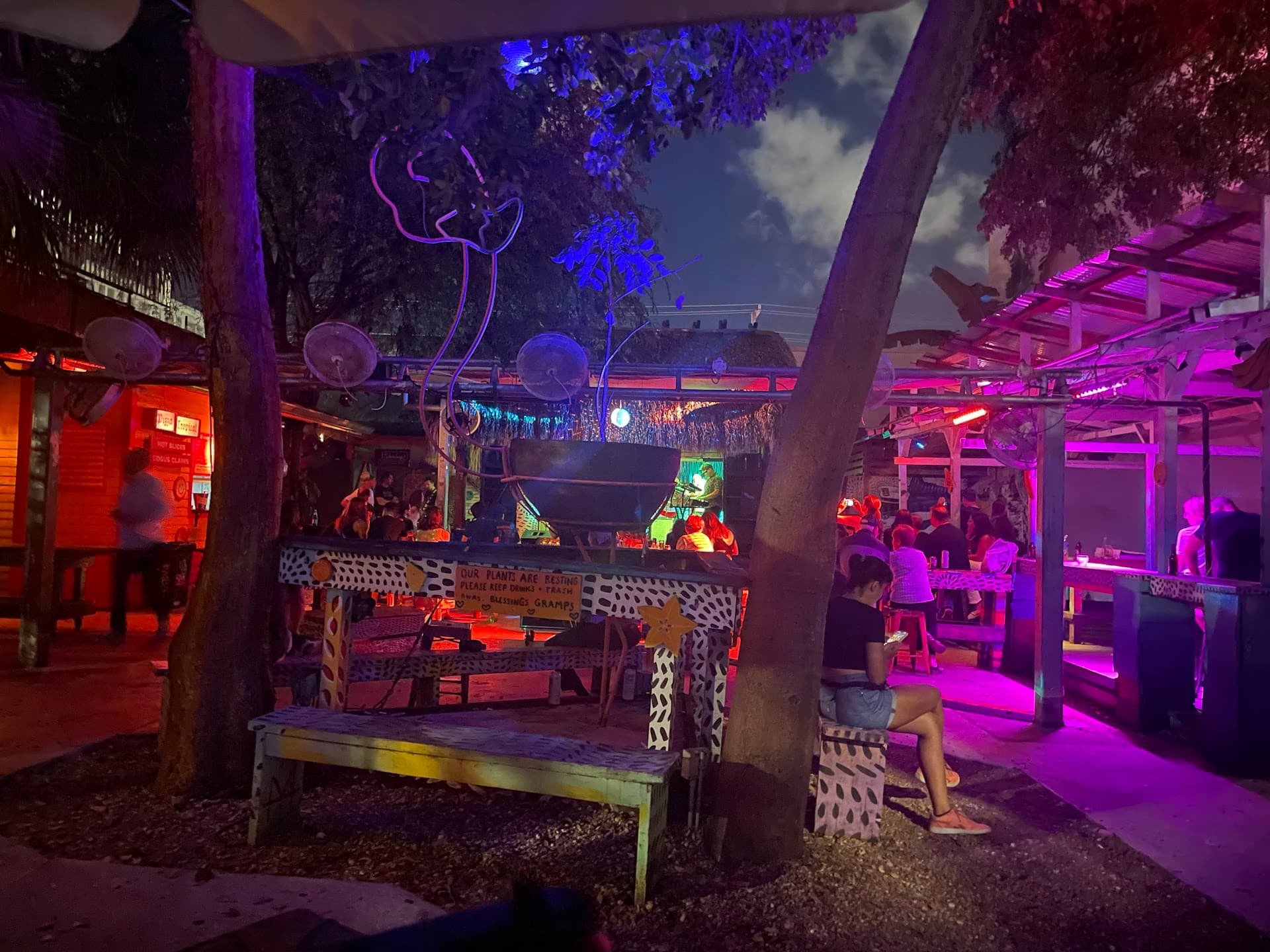 Gramps nightlife atmosphere in Miami