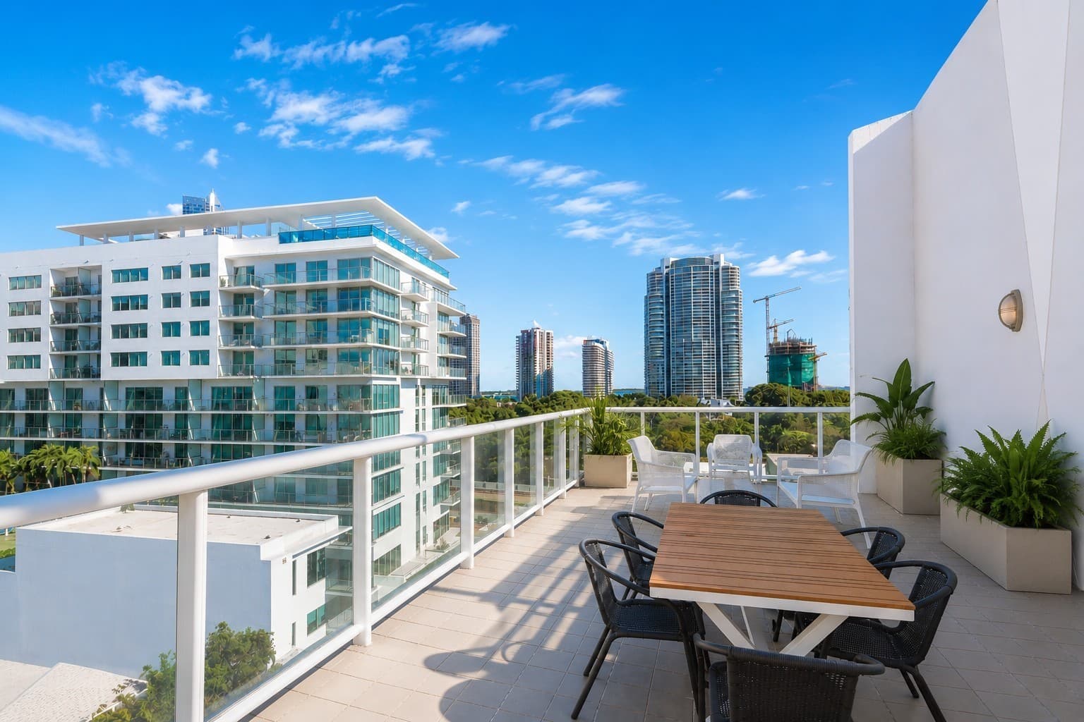 Scenic view from Habitat Residence in Miami