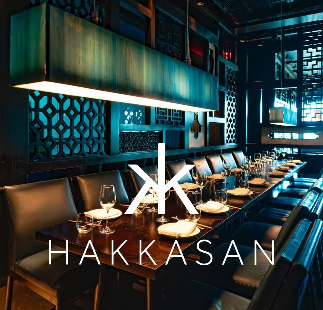 Hakkasan Miami dining room with elegant decor
