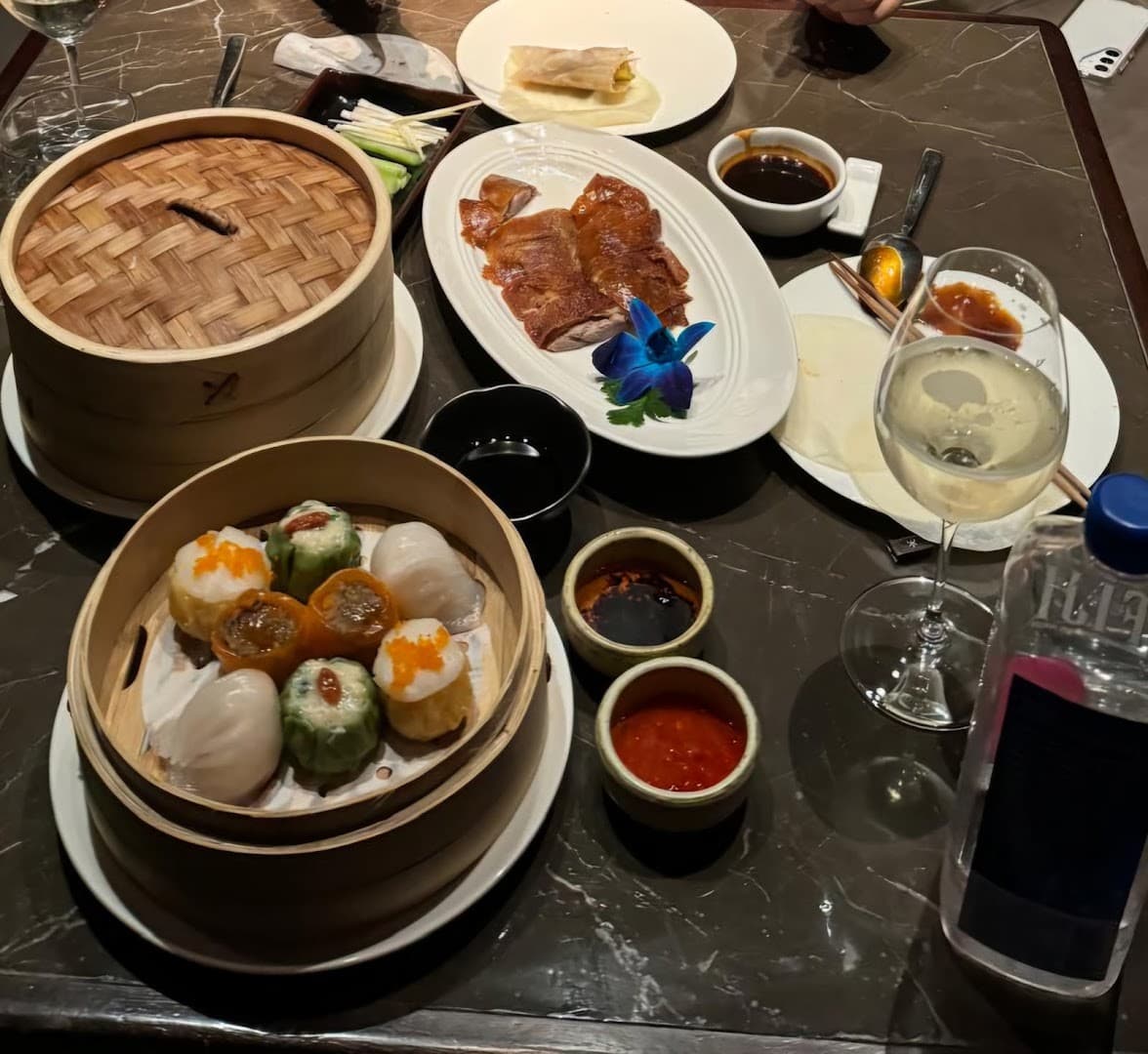 Delicious dim sum and Peking duck at Hakkasan Miami Beach