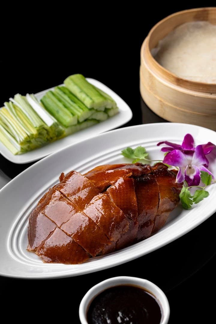Peking duck dish at Hakkasan Miami Beach