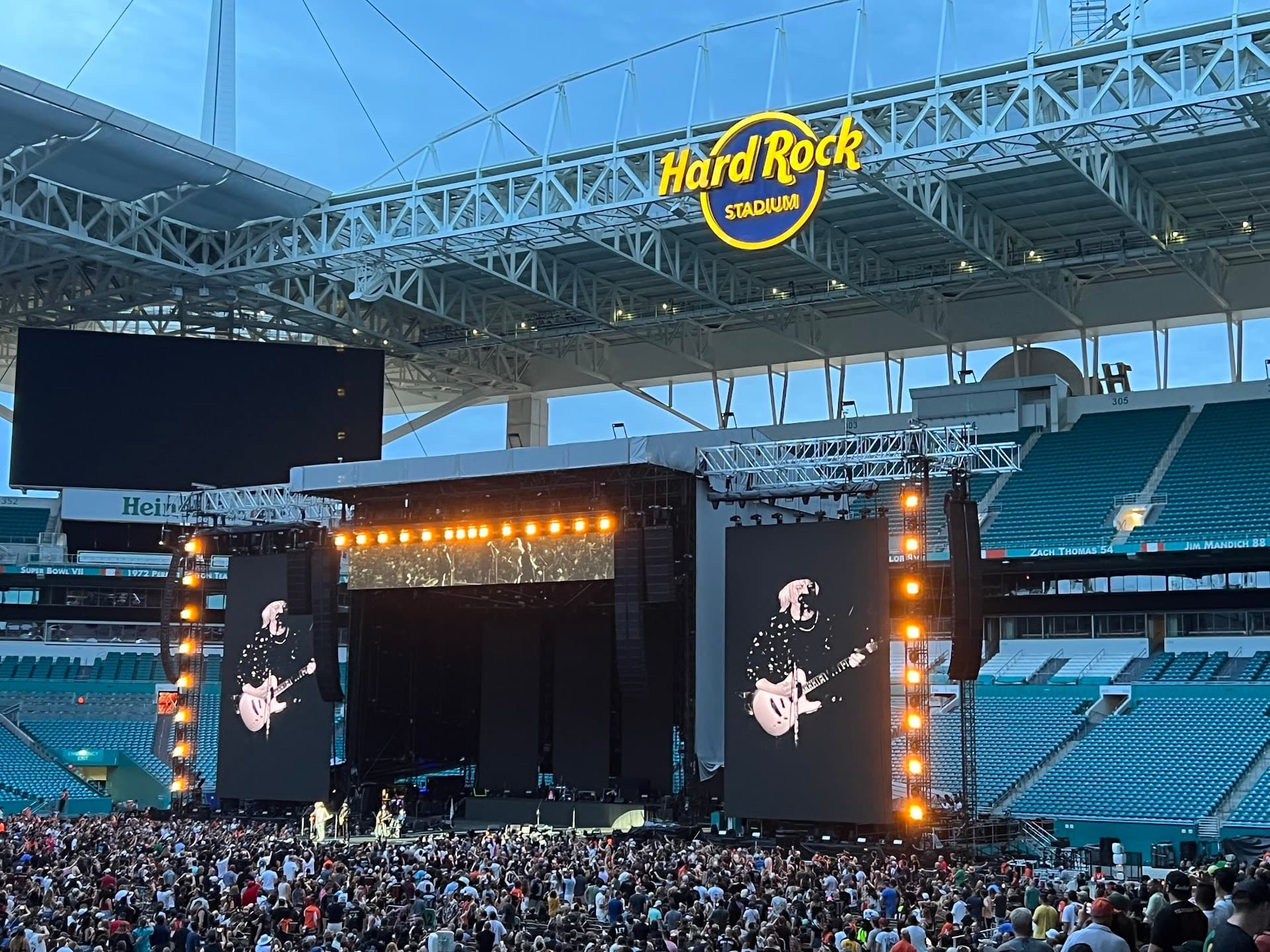 Hard Rock Stadium performance event in Miami Gardens