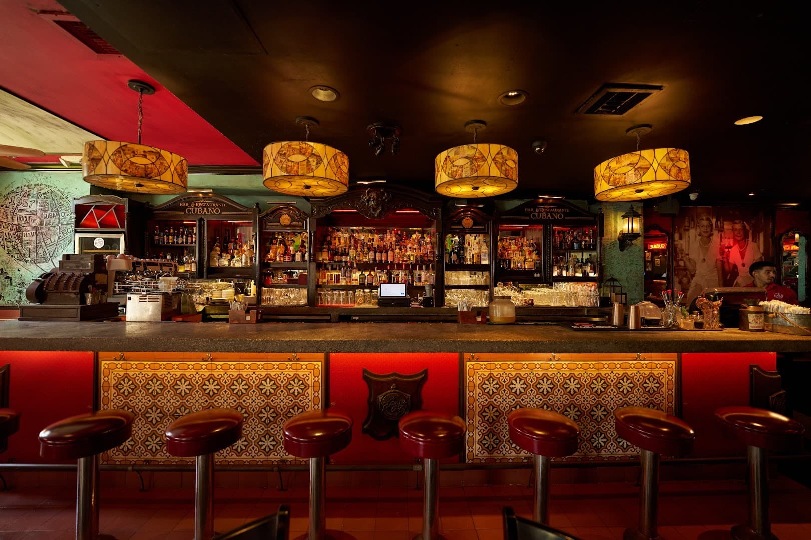 Havana 1957 bar interior in Miami Beach