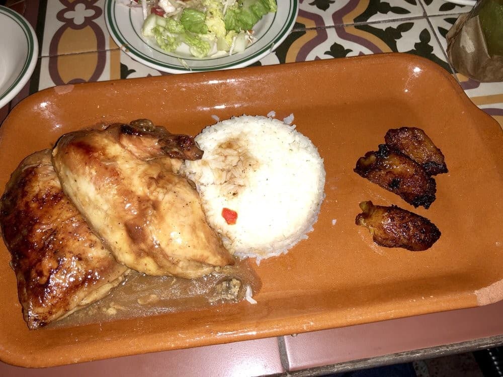 Cuban cuisine dish at Havana 1957 in Miami Beach