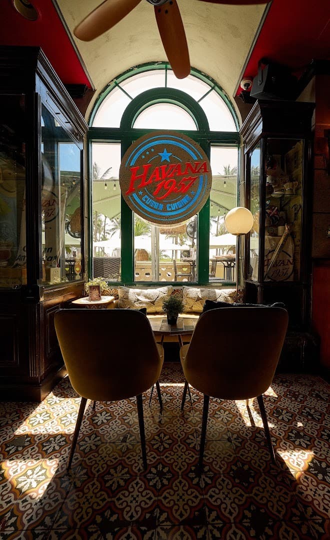 Havana 1957 restaurant interior in Miami Beach
