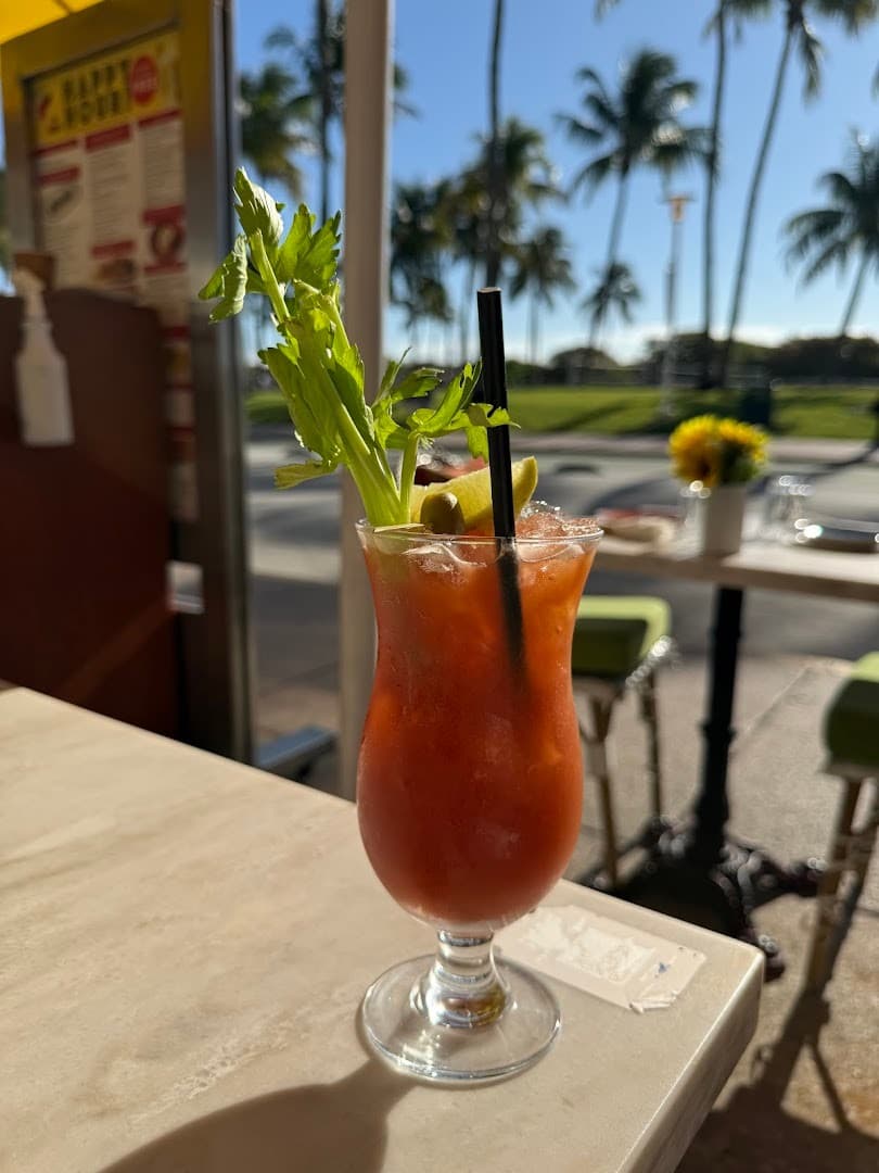 Bloody Mary cocktail at Havana Beach Restaurant Miami Beach