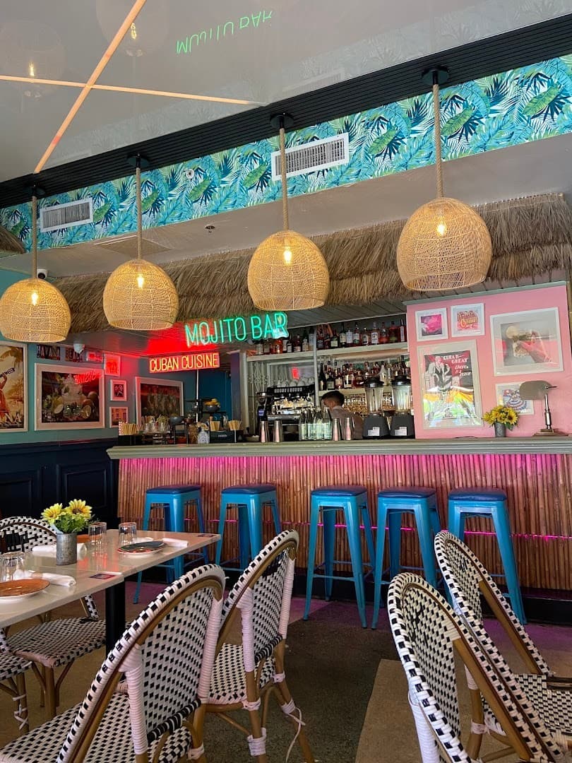Havana Beach Restaurant interior in Miami Beach