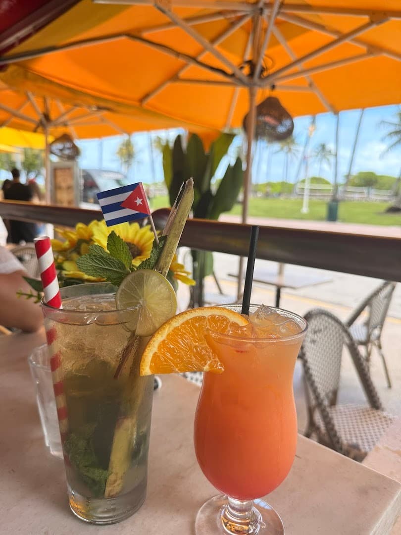 Cocktails at Havana Beach Restaurant in Miami Beach