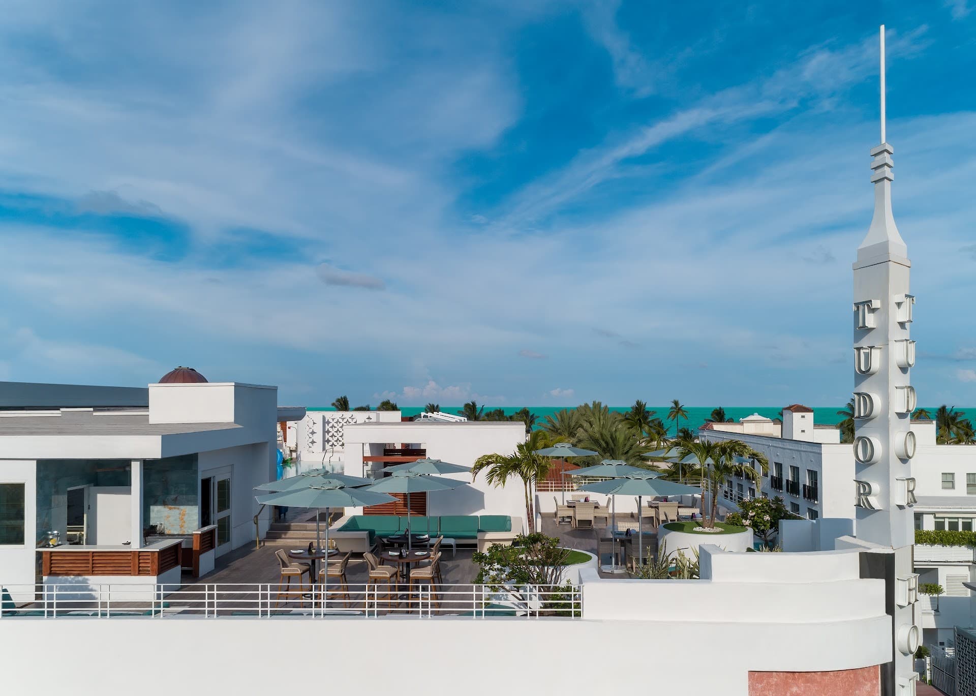 HIGHBAR Pool + Bar + Sky rooftop view in Miami Beach