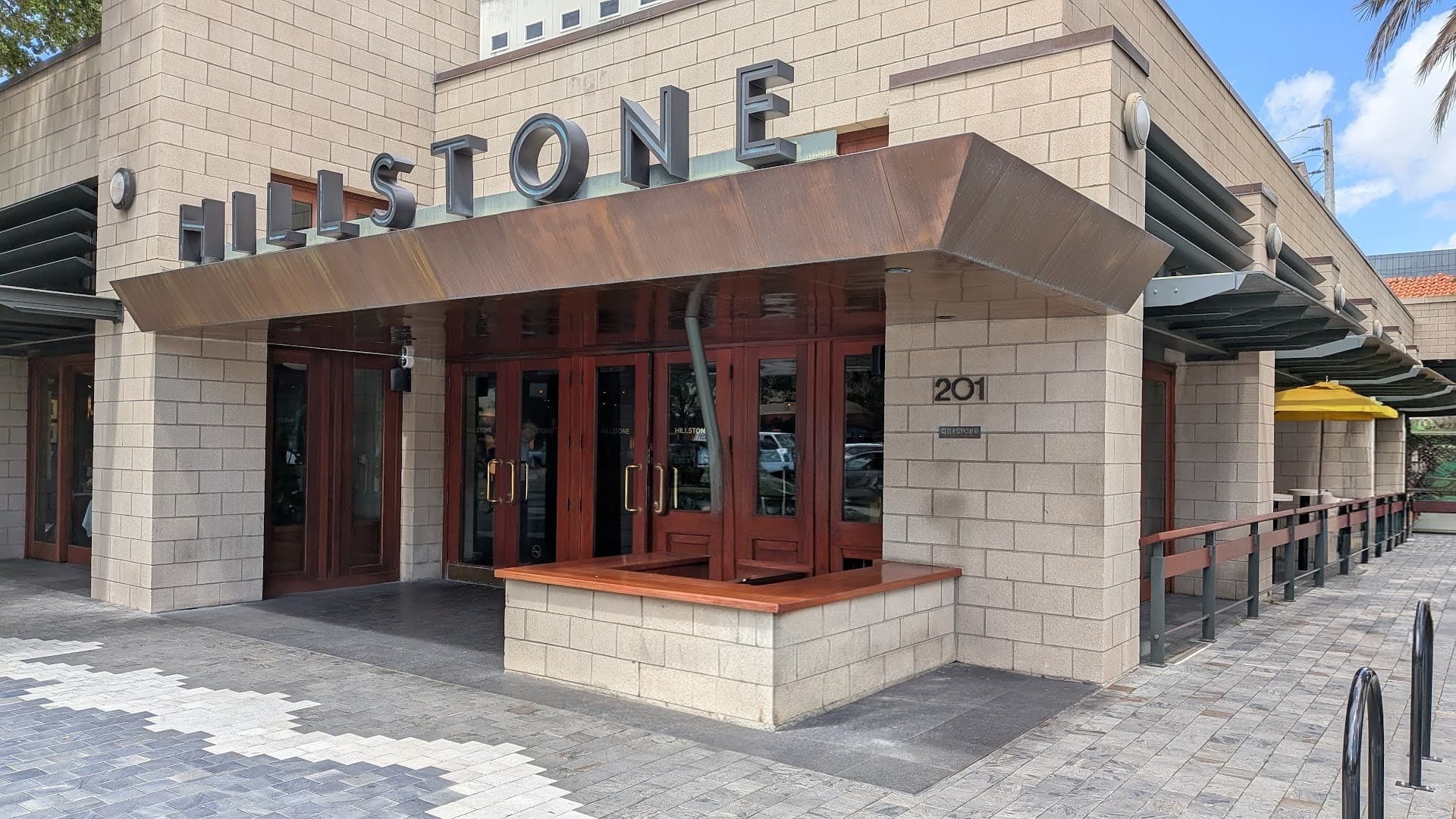 Hillstone restaurant exterior in Coral Gables