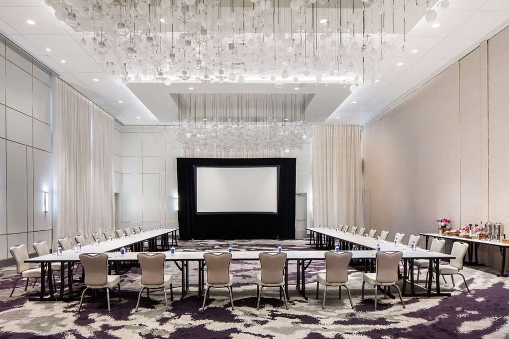 Elegant event space at Hilton Miami Aventura