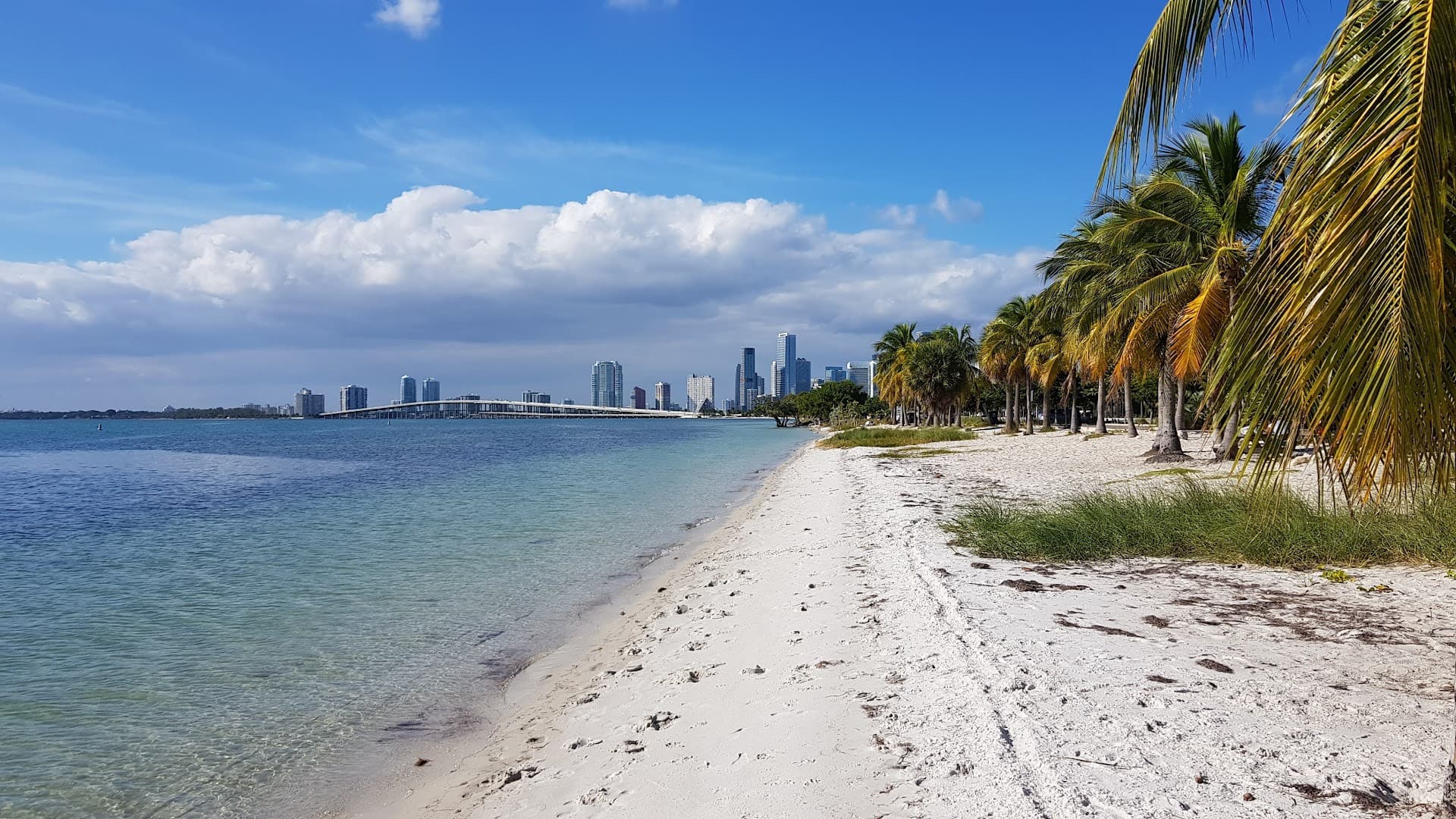 Historic Virginia Key Beach Park view in Miami