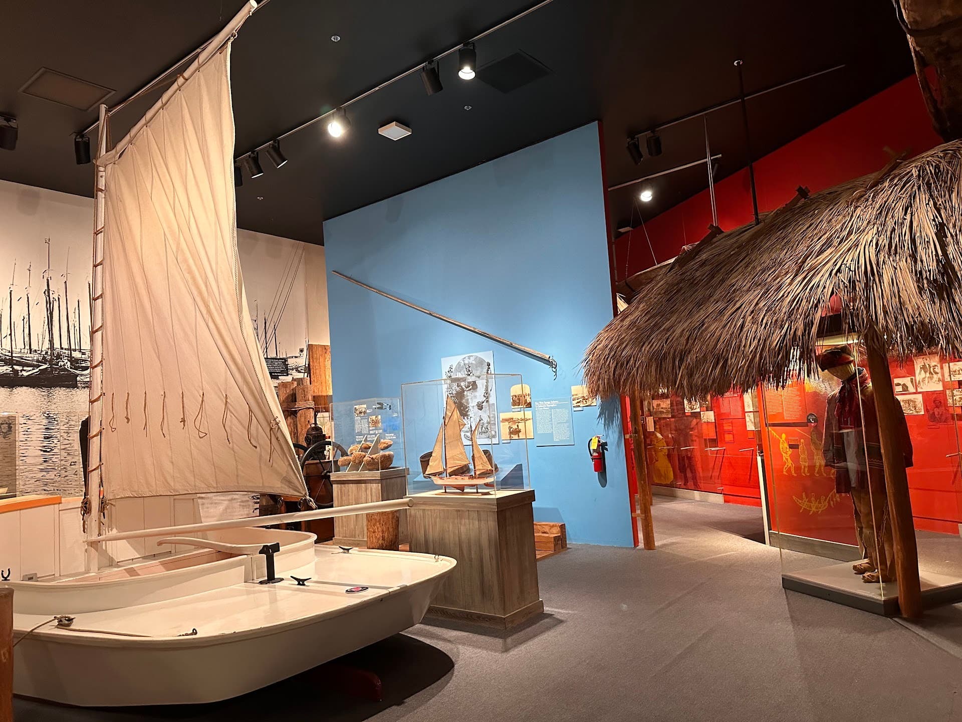 Interactive exhibits at HistoryMiami Museum in Miami