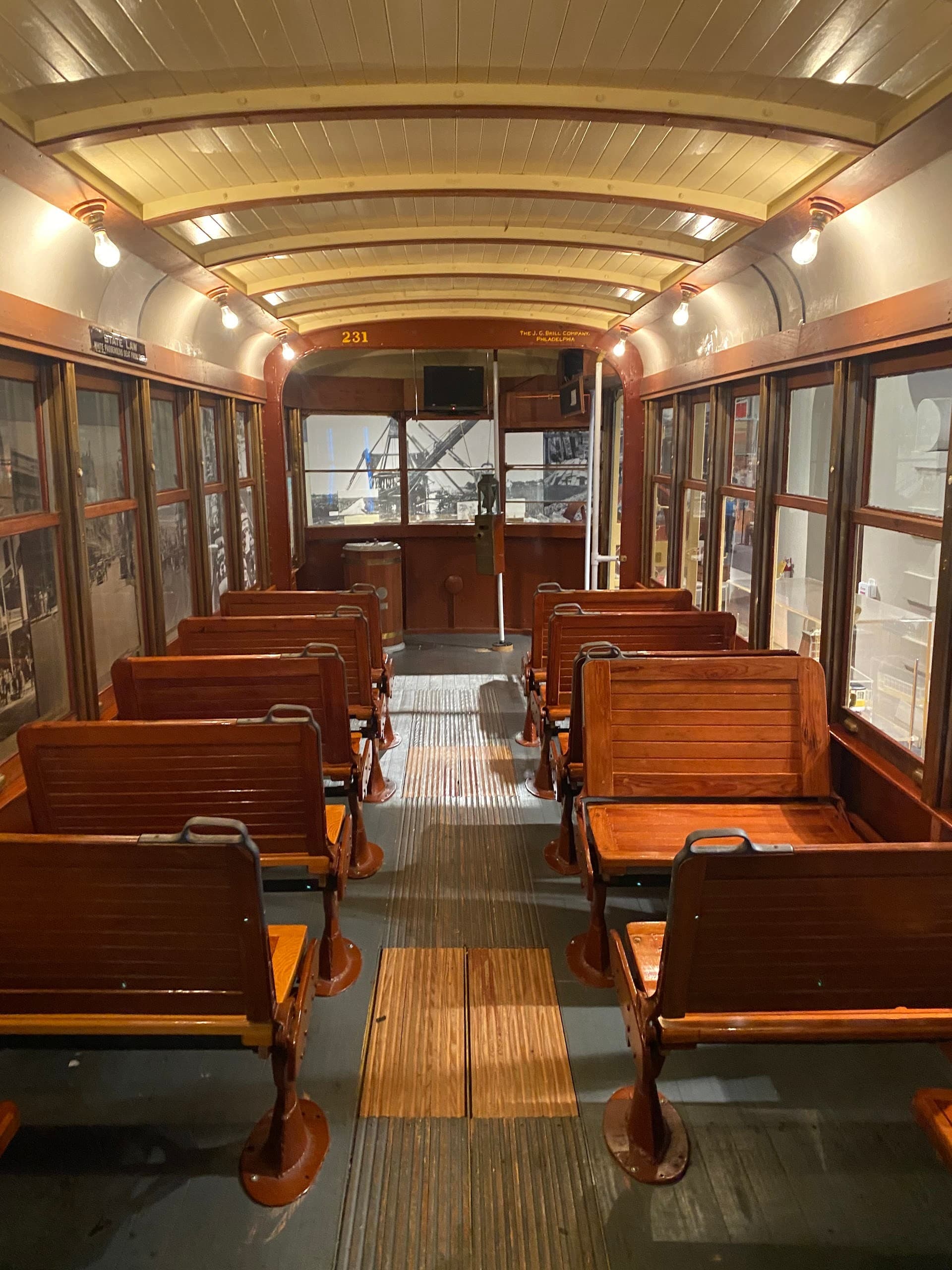 HistoryMiami Museum interior showcasing vintage tram car