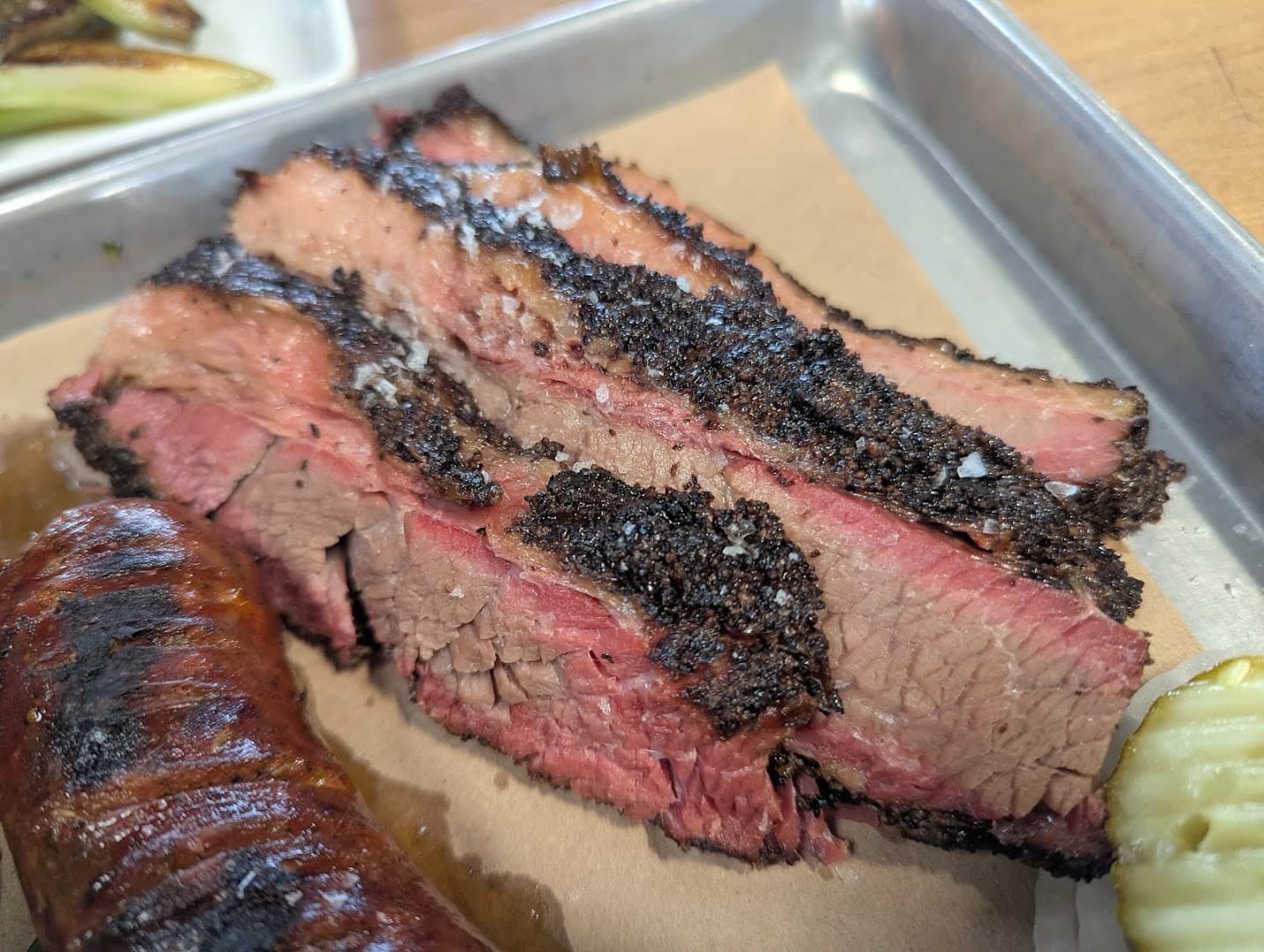 Brisket from Hometown Barbecue in Miami