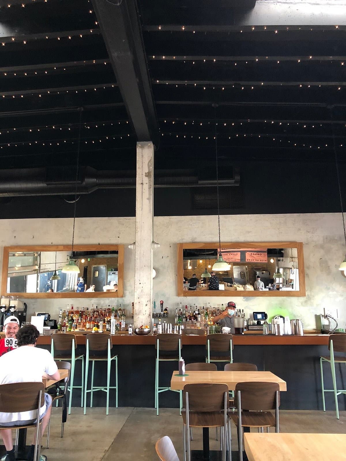 Hometown Barbecue interior view in Miami