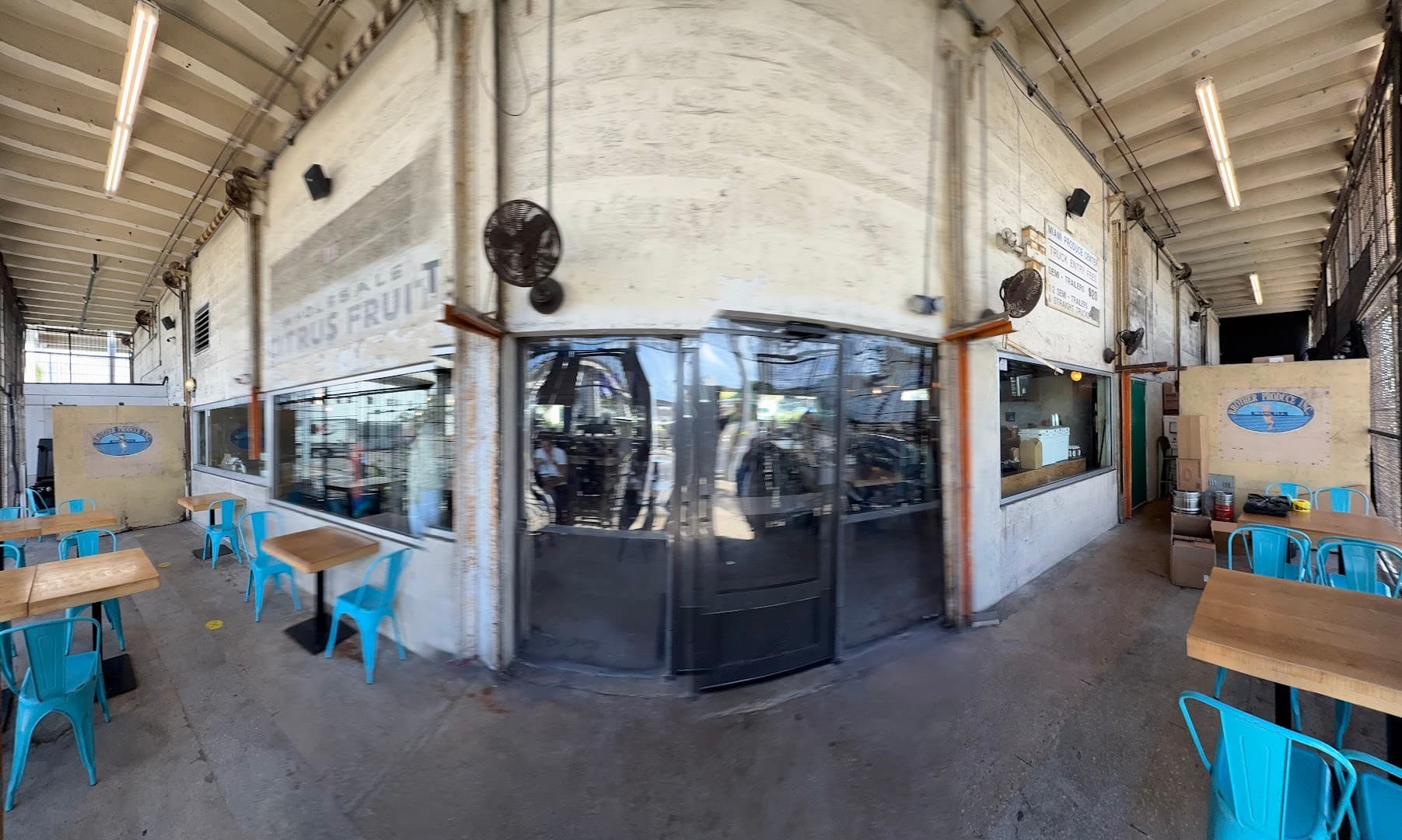 Interior view of Hometown Barbecue in Miami