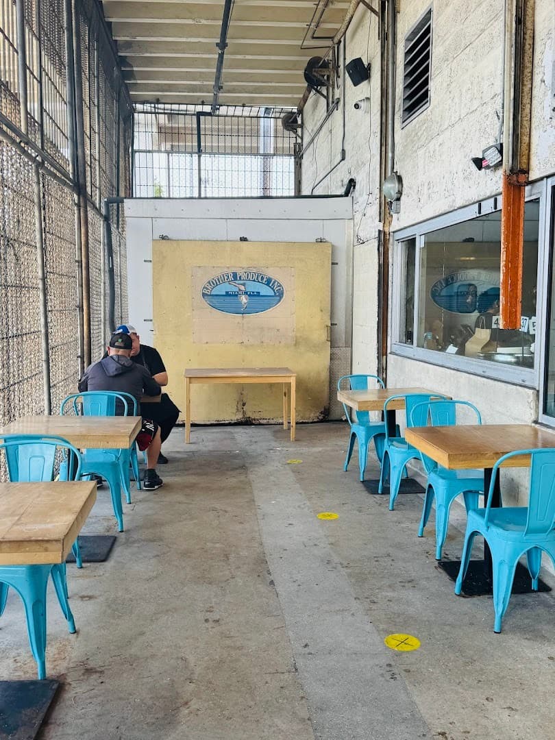 Hometown Barbecue interior seating area in Miami