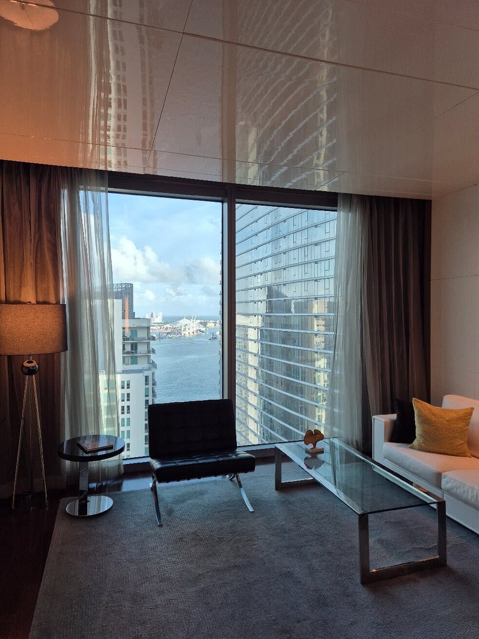 Panoramic view from Hotel Beaux Arts, 255 Biscayne Blvd Way