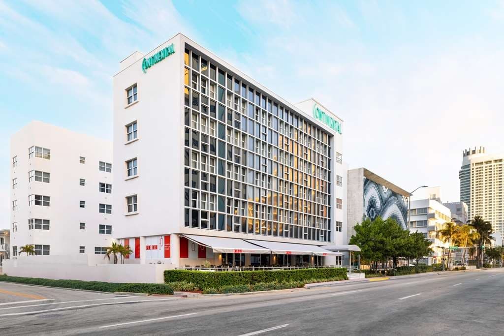 Hotel Continental Miami Beach exterior view