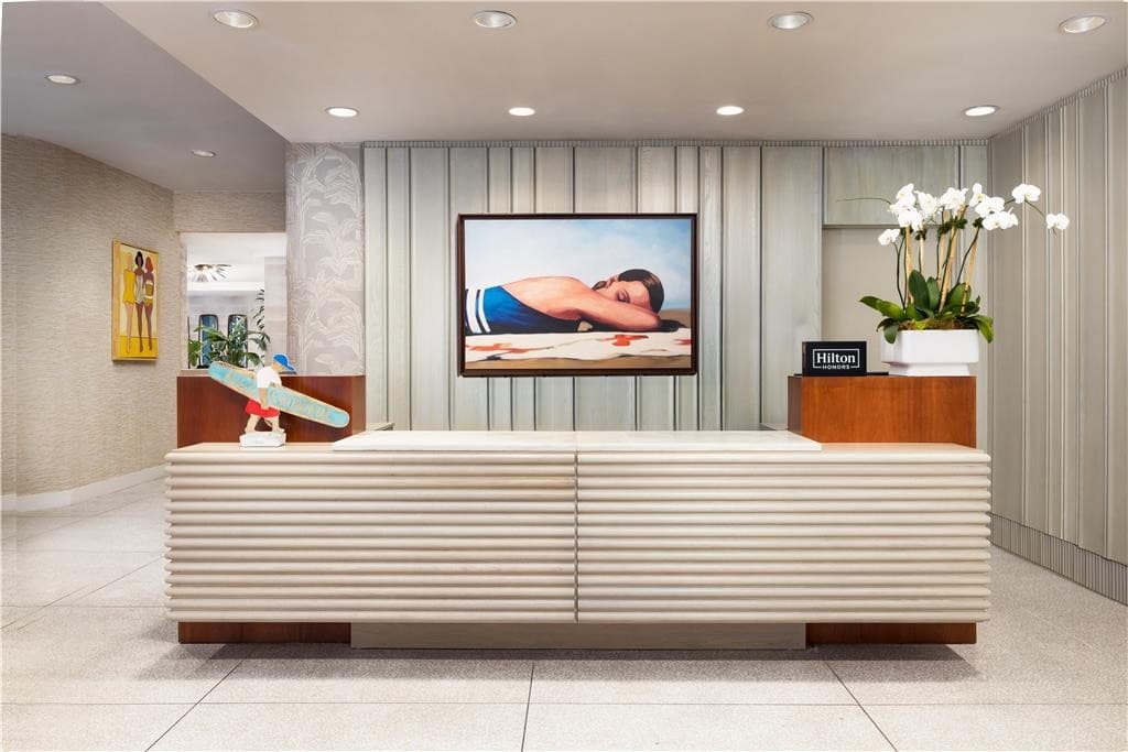 Lobby of Hotel Continental Miami Beach, Tapestry Collection by Hilton
