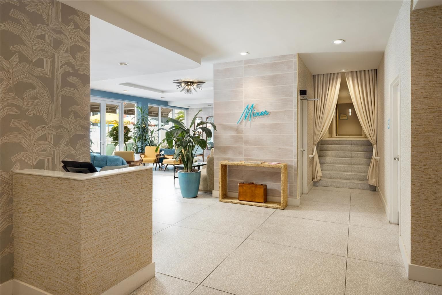 Lobby of Hotel Continental Miami Beach, Tapestry Collection by Hilton