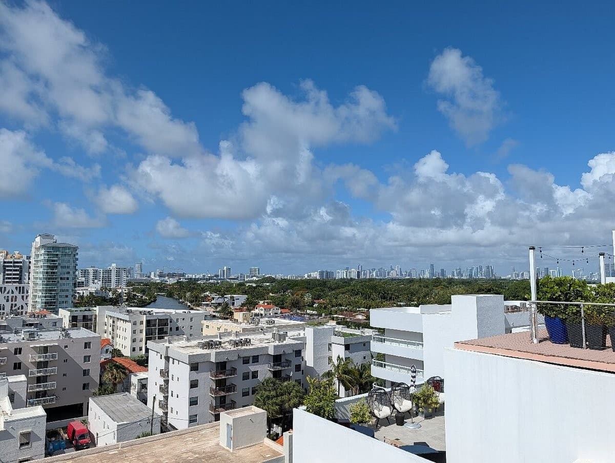 Scenic view from Hotel Croydon Miami Beach