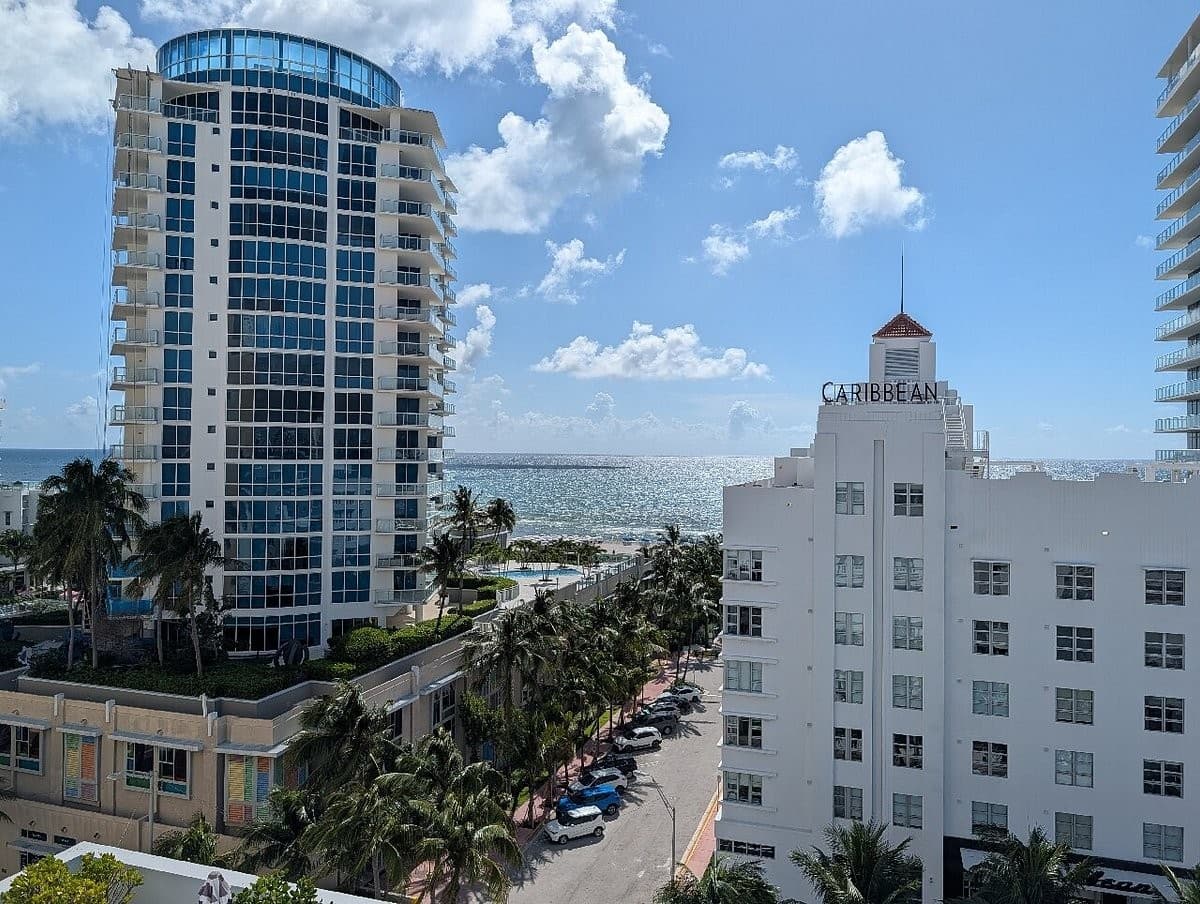 Scenic view from Hotel Croydon Miami Beach