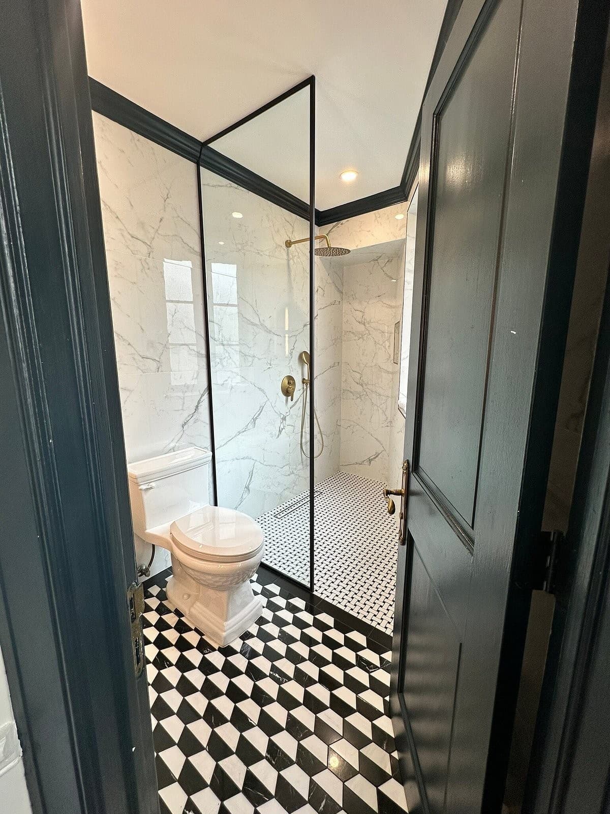 Luxury bathroom at Hotel St. Michel in Coral Gables