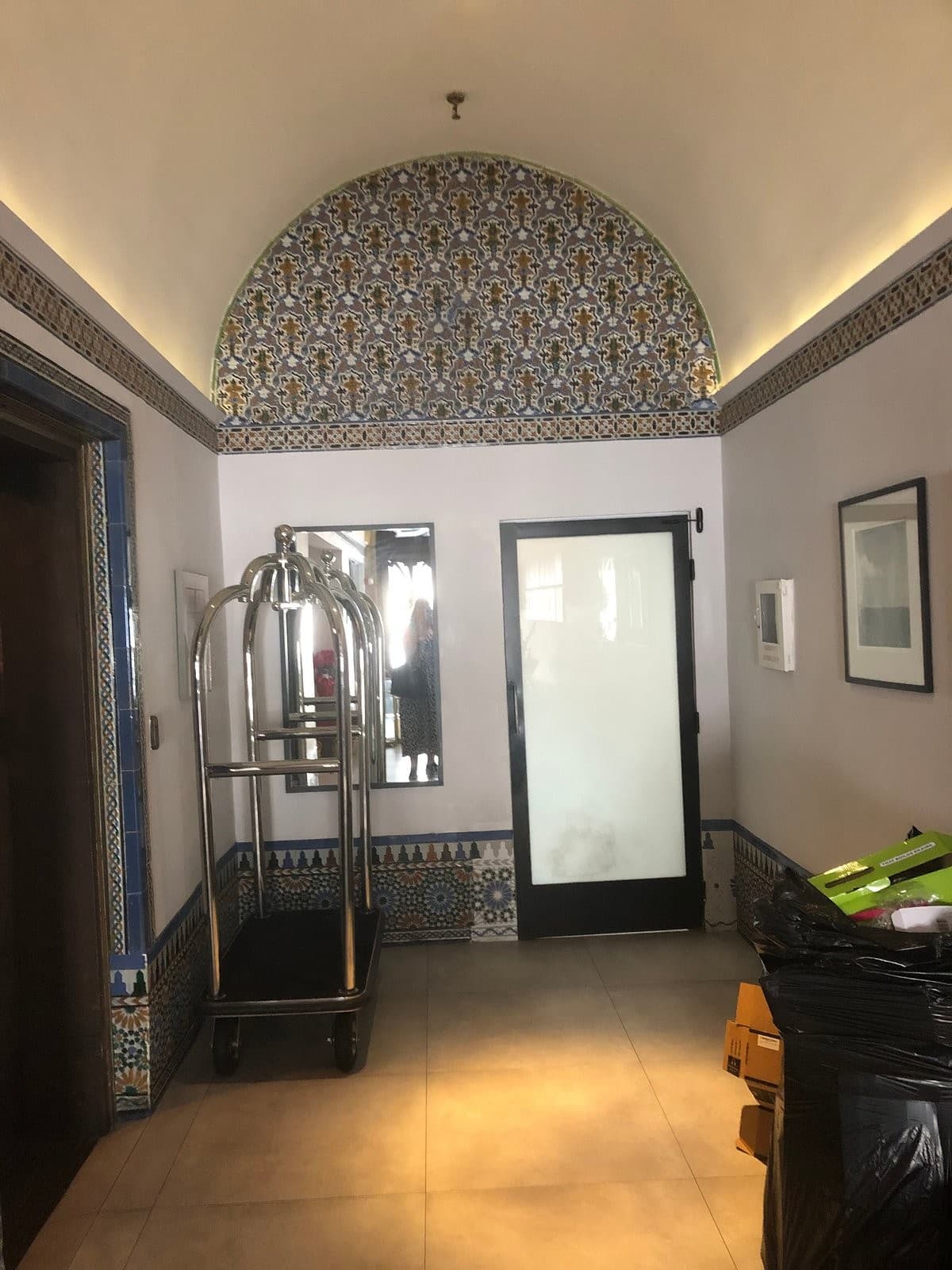 Hotel St. Michel lobby in Coral Gables