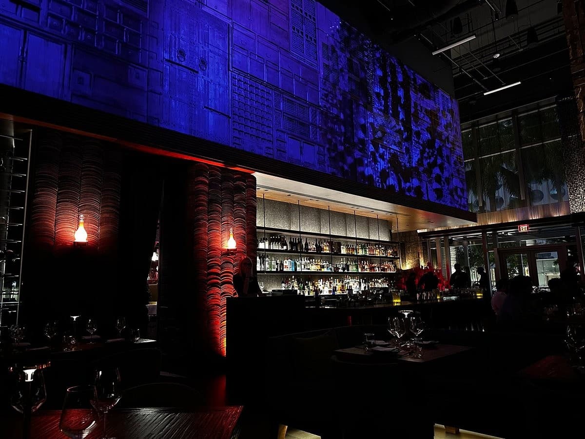 Hutong Miami interior ambiance with stylish decor