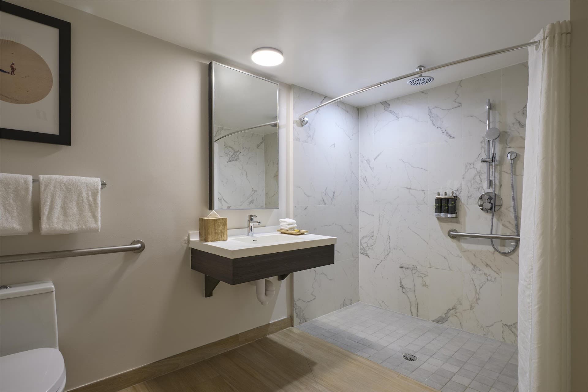 Modern bathroom at Hyatt Centric South Beach Miami