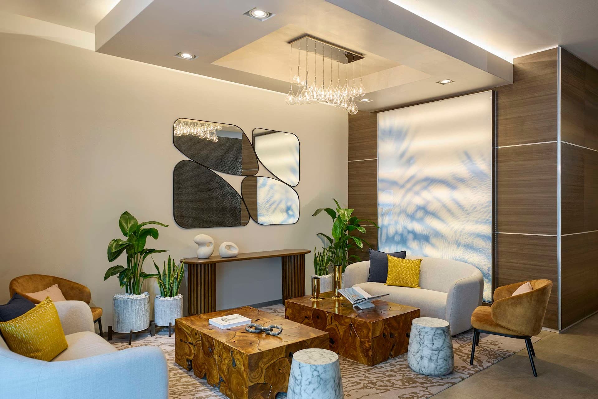 Stylish lobby at Hyatt Centric South Beach Miami