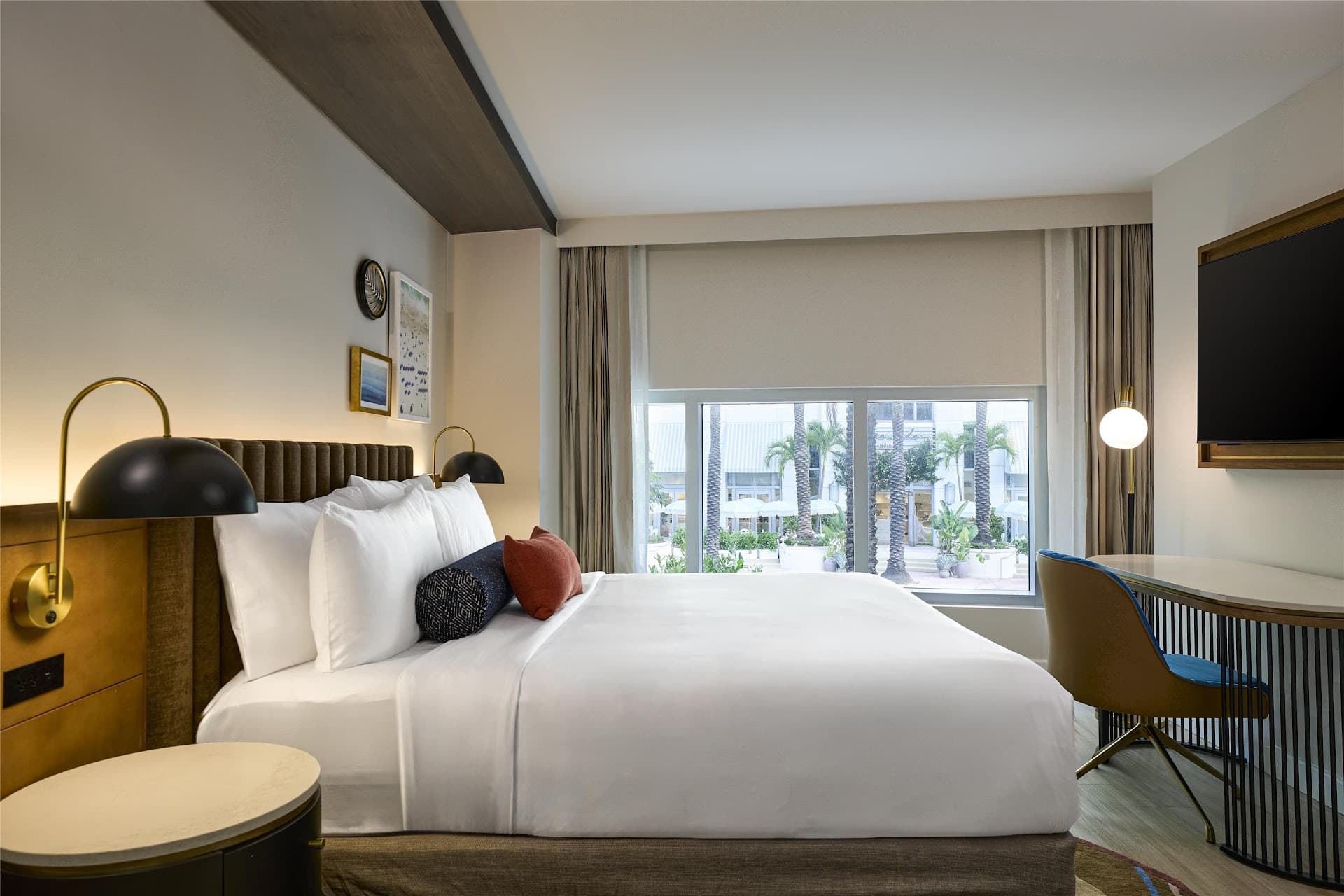 Hyatt Centric South Beach Miami guest room with modern decor