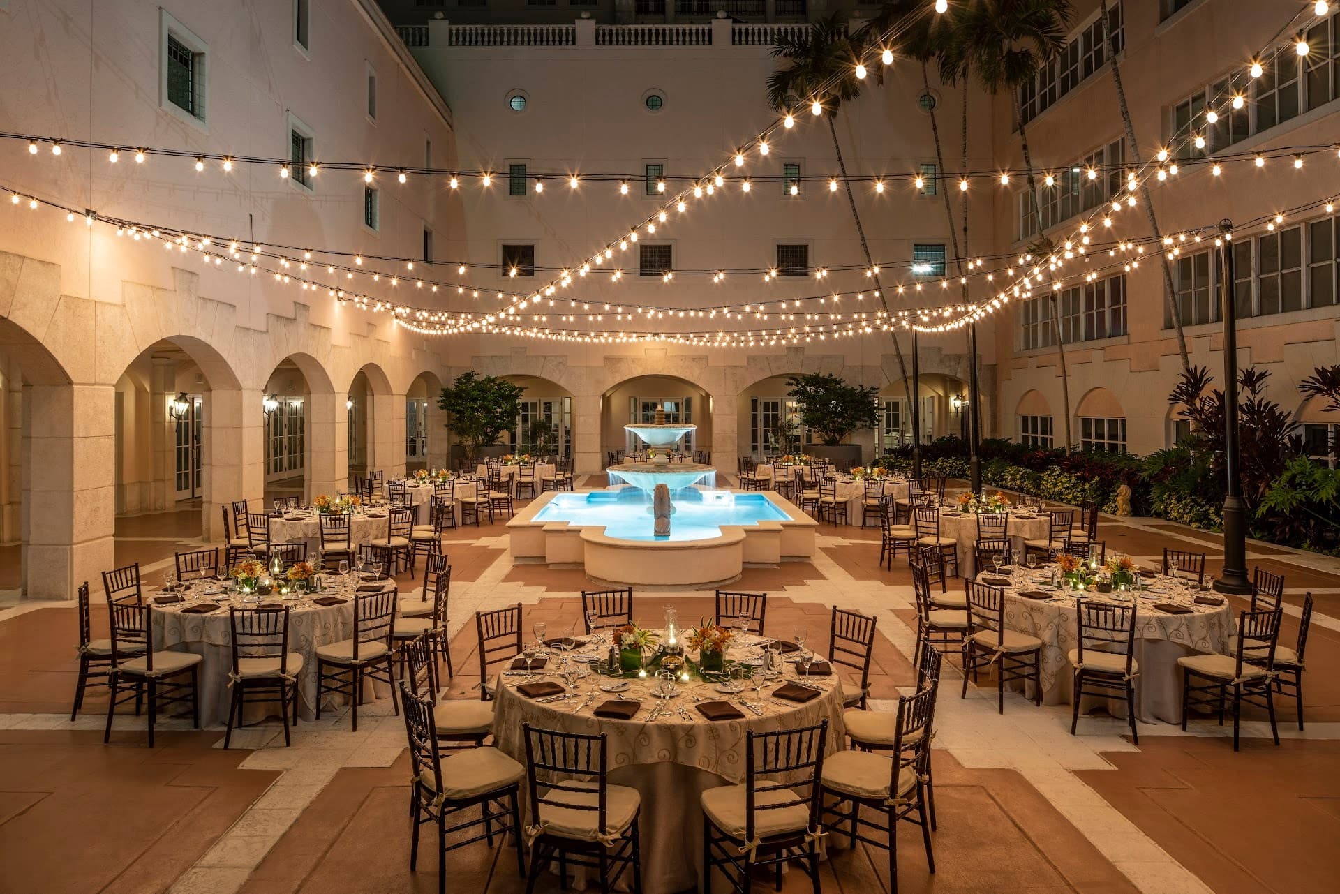 Elegant event space at Hyatt Regency Coral Gables