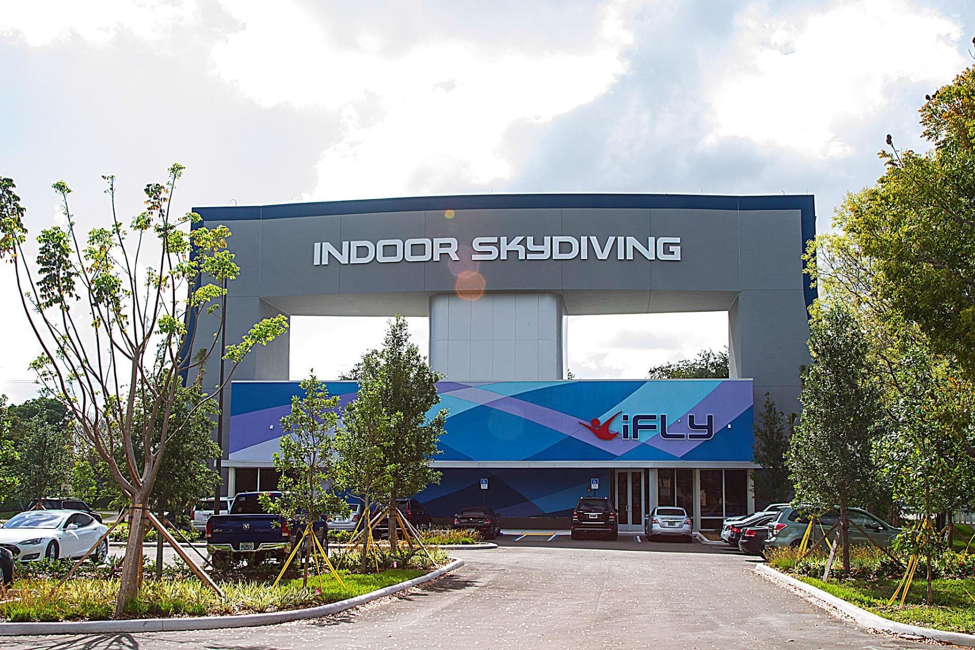 iFLY Indoor Skydiving building in Davie