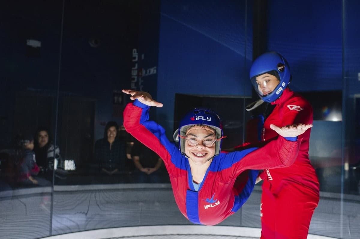 Indoor skydiving experience at iFLY Fort Lauderdale, Davie