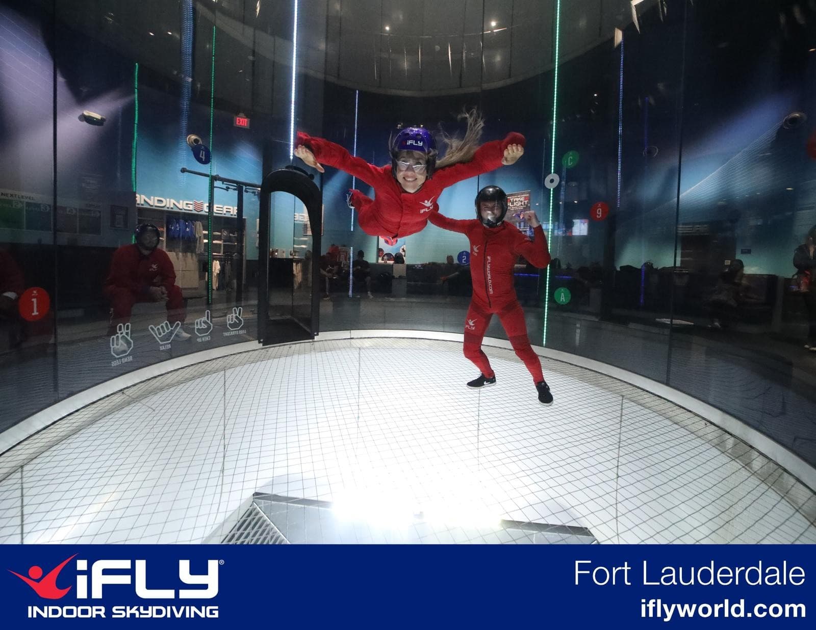 Indoor skydiving experience at iFLY Indoor Skydiving Fort Lauderdale