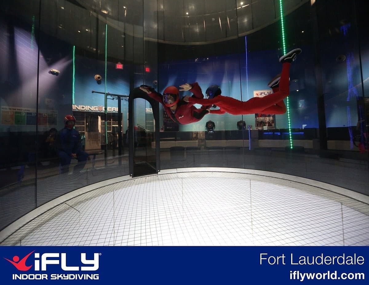 Indoor skydiving experience at iFLY Indoor Skydiving Fort Lauderdale